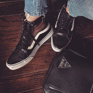 Vans SK8 Hi Slim Mesh Cutout Hi Top Sneakers